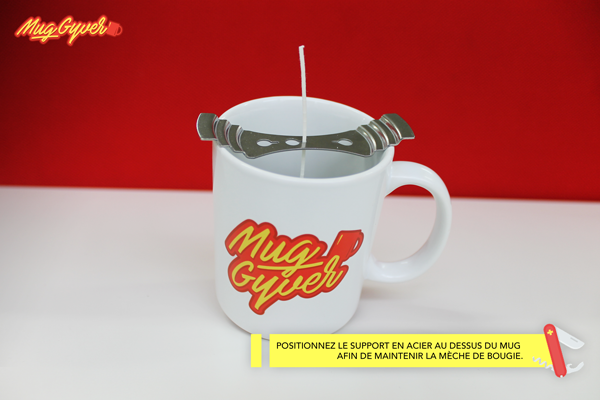 Faire une bougie dans un mug